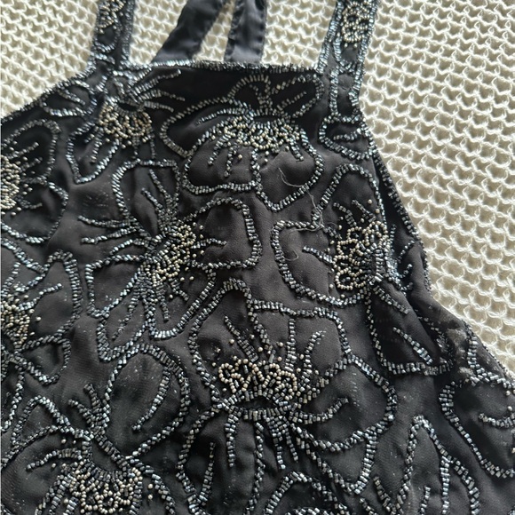 Parker Black Sequin Gown - Picture 10 of 11